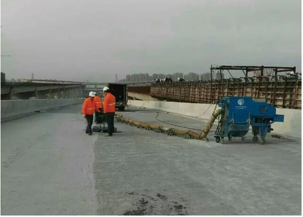 武漢三環路路面拋丸